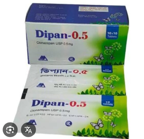 Dipan 0.5 Mg(Clonazepam)