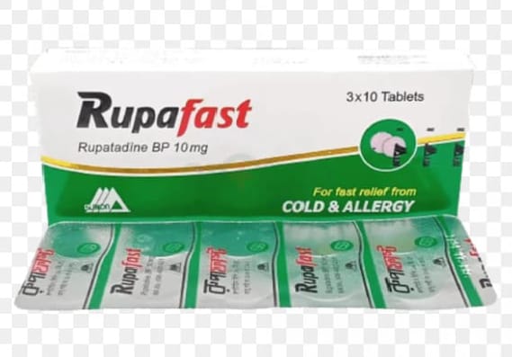 Rupafast 10 Mg(Rupatadine)